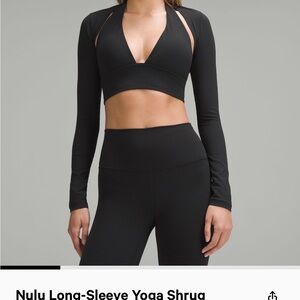 NULU LONG SLEEVE YOGA SHRUG